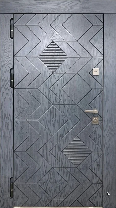 Входная дверь Aurora-11 (Порошковое напыление / МДФ ПВХ)