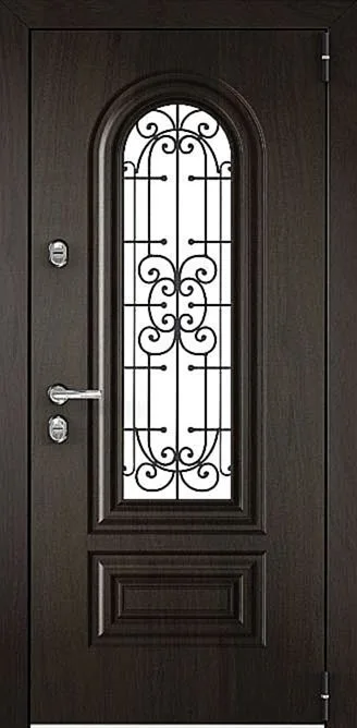 Входная дверь Gestober-3 (МДФ Филенчатый / Порошковое напыление) - внешняя сторона