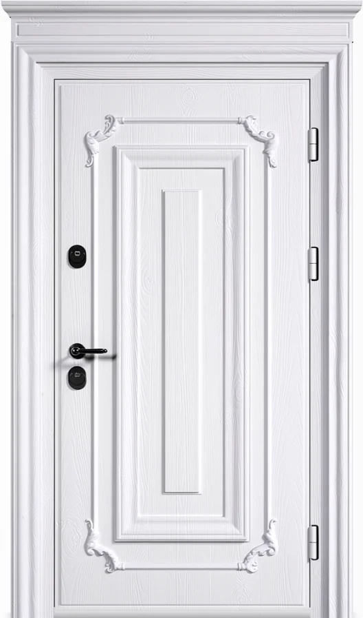 Входная дверь Aurora-9 (Порошковое напыление / МДФ ПВХ) - внешняя сторона