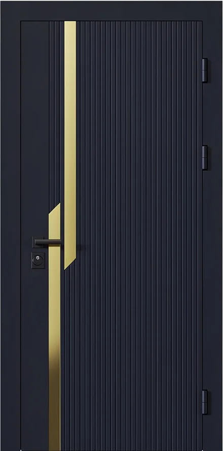 Входная дверь Zitadelle-11 (Порошковое напыление / Ламинат) - внешняя сторона